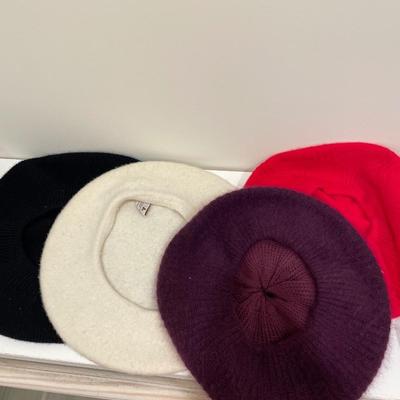 Fall/Winter Knit Gloves, Berets, Hats