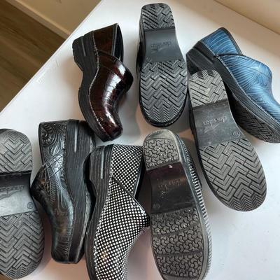 4 Pair Nice Dansko Clogs 38/39