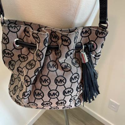Michael Kors Monogram Crossbody Handbag