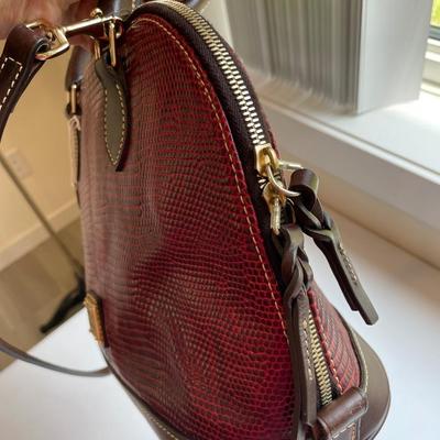 Dooney & Bourke Red/Brown Satchel