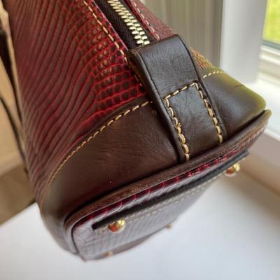 Dooney & Bourke Red/Brown Satchel