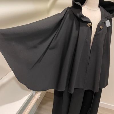 Black Cloak/Cape with hood Very Nice!