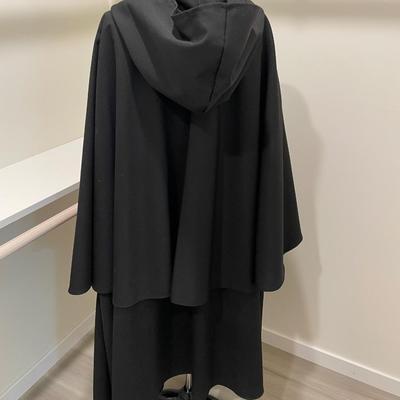 Black Cloak/Cape with hood Very Nice!