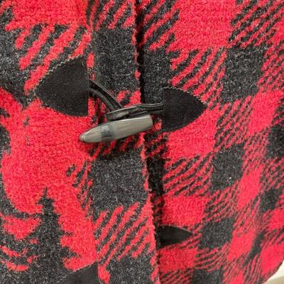 Red/Black Moose Jacket Size Large