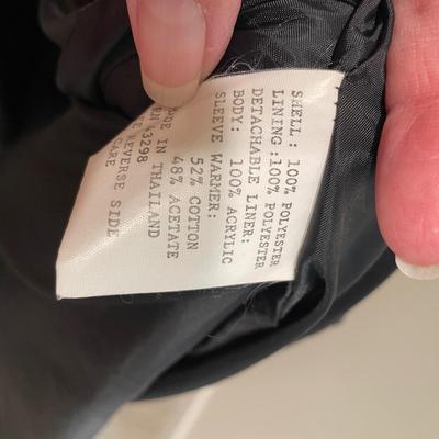 Black Trench Coat Gallery Size 10