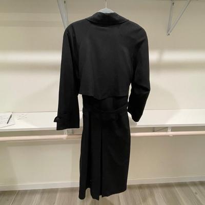 Black Trench Coat Gallery Size 10