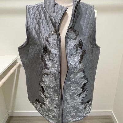3 Vests Size Large, Chicos and Coldwater Creek