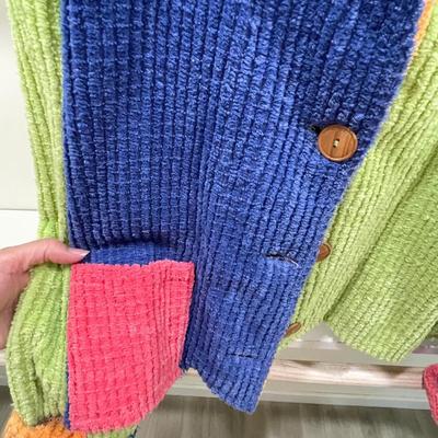 2 fun Vintage Jackets in Chenille and Denim
