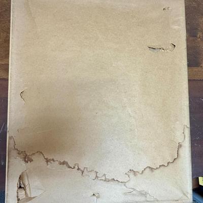 Sale Photo Thumbnail #400: In good vintage condition. Approx. 22" x 18".