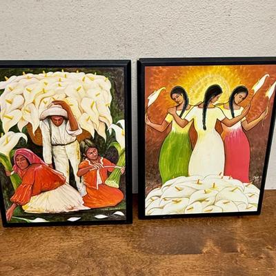 Sale Photo Thumbnail #311: These decorative prints are in very good condition.