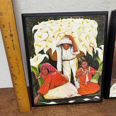 Sale Photo Thumbnail #308: These decorative prints are in very good condition.