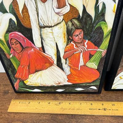 Sale Photo Thumbnail #309: These decorative prints are in very good condition.