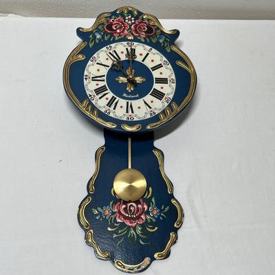 Lot 260 Vintage looking Scandanavian Clock