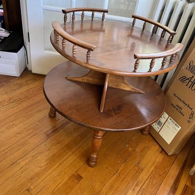 Lot 273 Maple 2 stack table