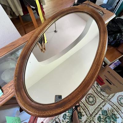 Lot 276 Oval mirror