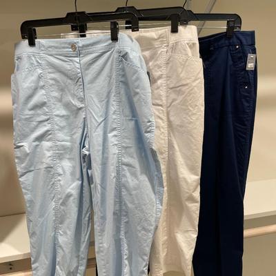 3 Pairs of Chicos Capri Pants