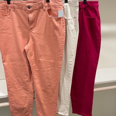 Chicos Colored Denim Size 2.5