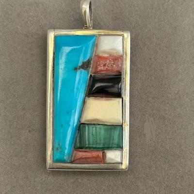 Colorful Stone Pendant