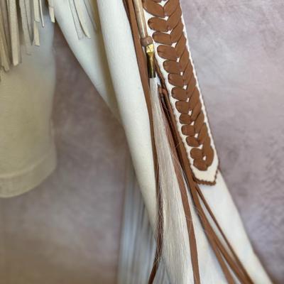 Fort Grizzly Genuine Leather/Cow Hide Cowboy Jacket