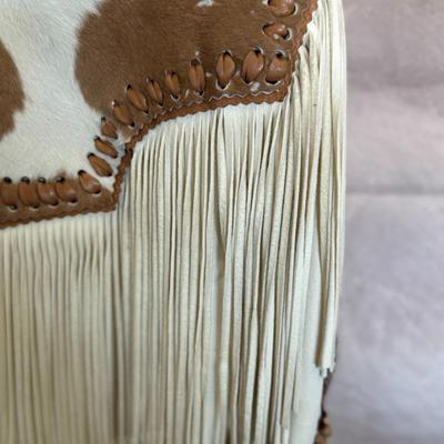 Fort Grizzly Genuine Leather/Cow Hide Cowboy Jacket
