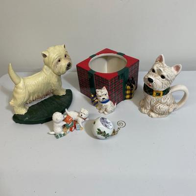 Westie Dog Decor Lot