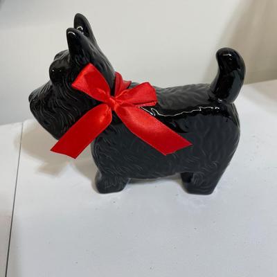 Big Scottie Dog Lot, Tree Topper, Metal Decor