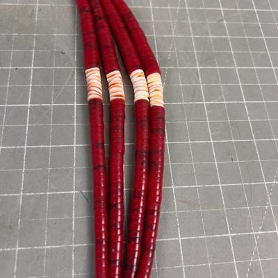 Sale Photo Thumbnail #615: Replica Native American Beads we believe they are plastic. 