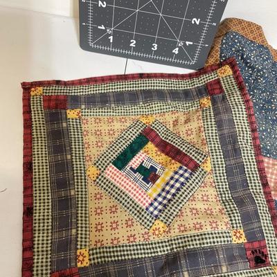 North Dakota Doll with 2 Mini Quilts
