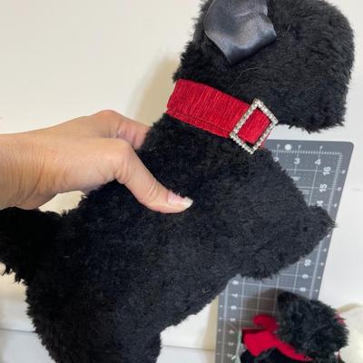 4 Plush Dogs