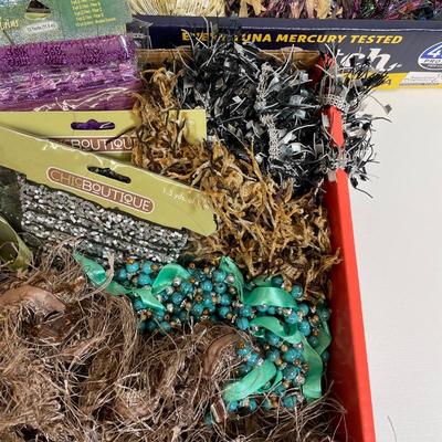 3 Flats of Specialty Yarns and Trims