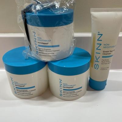 Skinn Derm Appeal 3 jars and Cleanser