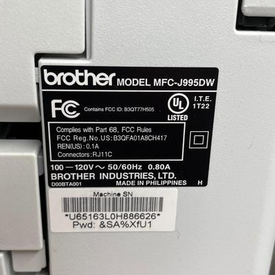 Brother Printer/Copier Model MFC-j995DW
