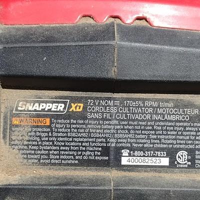 Snapper XD Battery Powered Tiller/Cultivator