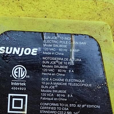 Sun Joe 10 Inch Electric Pole Chain Saw