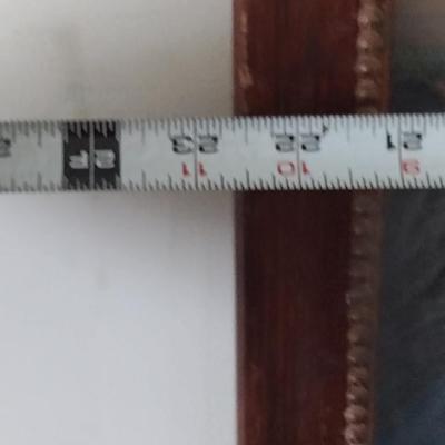 Wood Framed Wall Mirror- Approx 22 1/2" x 32 1/4"