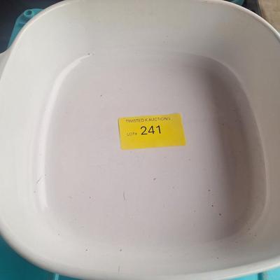 Sale Photo Thumbnail #567: Corning Ware A-2-B Casserole - No Lid - 2 qt. Blue cornflower.  This is an 8x8 dish
