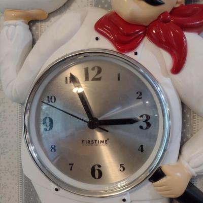Kitchen Chef Wall Clock