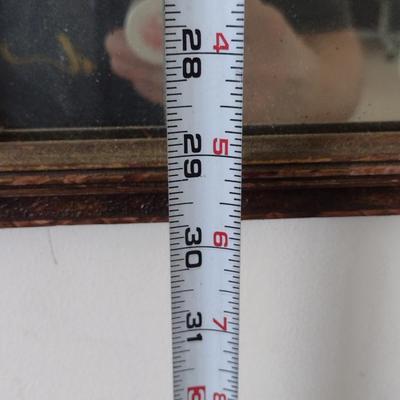 Vintage Picture Frame Mirror- Approx 7 1/2" x 29 3/4"