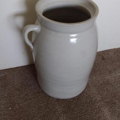 Glazed Pottery Jug- Approx 14 1/4" Tall