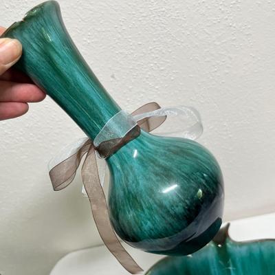 Lot 293 60s slag glaze pieces