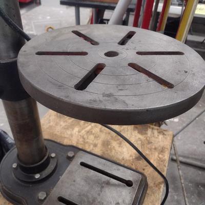 Guardian Power 5 Speed Heavy Duty Drill Press on Rolling Work Stand