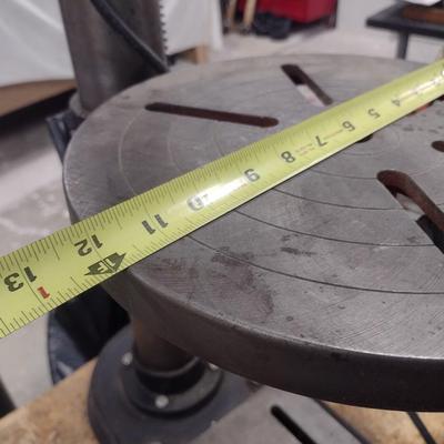 Guardian Power 5 Speed Heavy Duty Drill Press on Rolling Work Stand