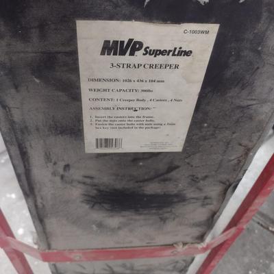 MVP Super Line 3 Strap Mechanic's Creeper