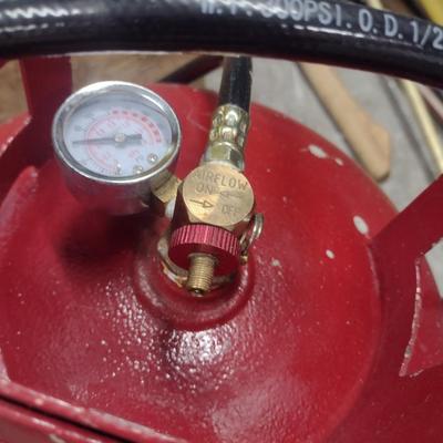 Air Reserve Tank with Gauge