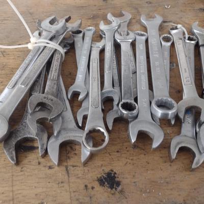 Collection of Open/Box End Hand Wrenches Various Sizes (#2)
