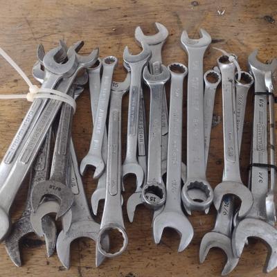 Collection of Open/Box End Hand Wrenches Various Sizes (#2)