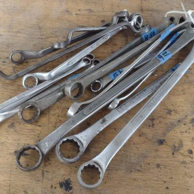 Assortment of Box End Hand Wrenches (#4)