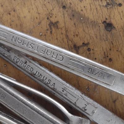 Assortment of Box End Hand Wrenches (#4)