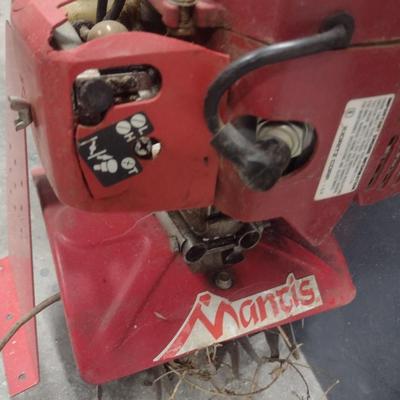 Mantis Gas Powered Garden Tiller