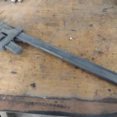 Industrial Model 24" Adjustable Pipe Wrench